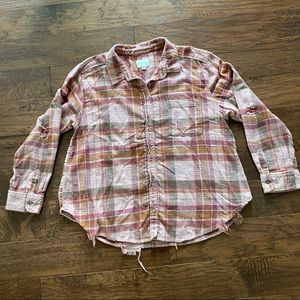 AMERICAN EAGLE Plaid Flannel Shirt